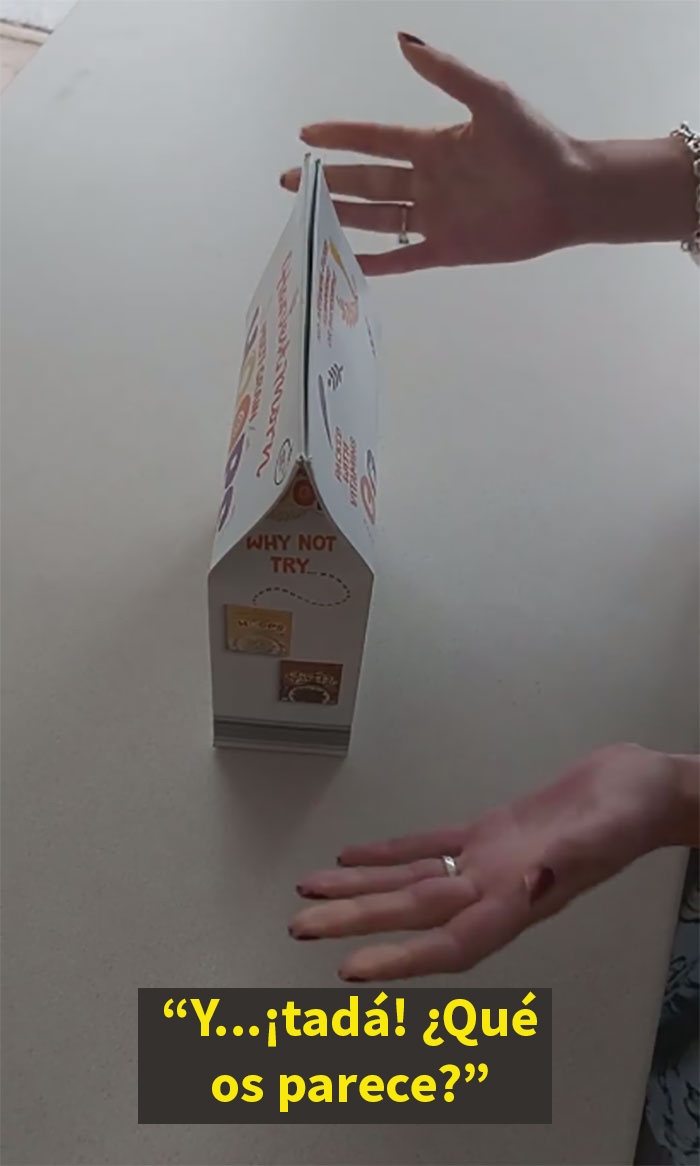 "Solo he tardado 40 años": Esta mujer alucina al descubrir la forma correcta de cerrar una caja de cereales