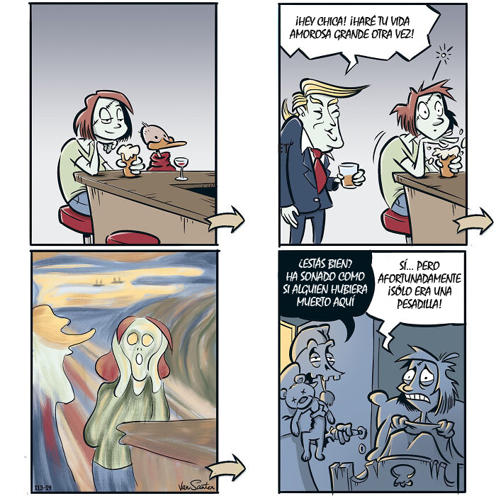 Artist Creates Comics About A Girl In Her Afterlife (40 Pics)