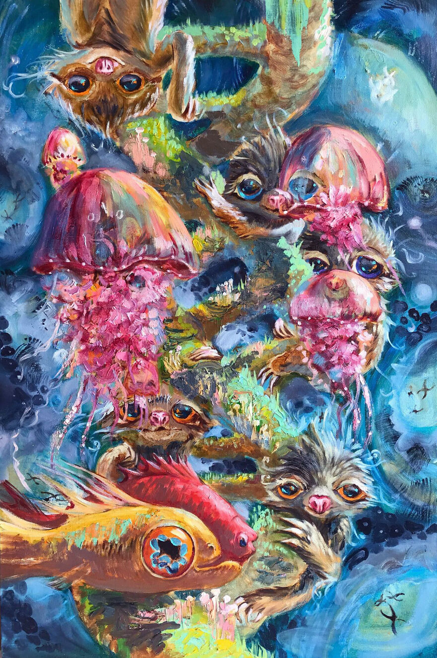 Mis 41 Pinturas Caprichosas Crean Mundos Alternativos