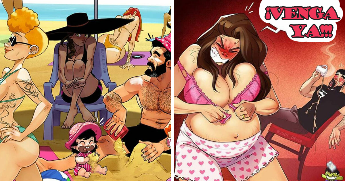 Este artista ilustra la vida diaria con su esposa, van a tener otro bebé y comparten las dificultades de ser padres (20 cómics)