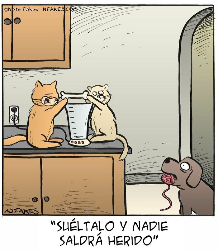 Este dibujante de cómics hace reír a la gente con chistes de una sola viñeta (18 cómics)