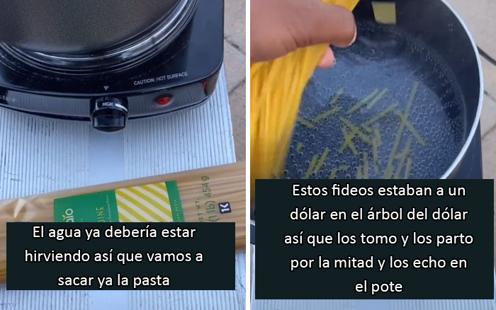 Este adolescente sin hogar se vuelve viral con 19 millones de visitas tras mostrar cómo prepara su comida