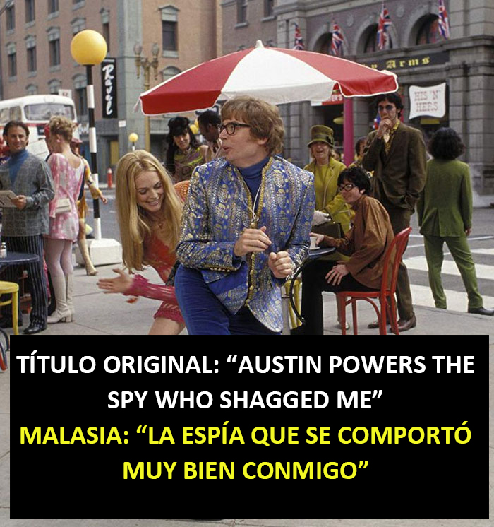 Austin Powers: La Espía Que Se Comportó Muy Bien Conmigo (Malasia)