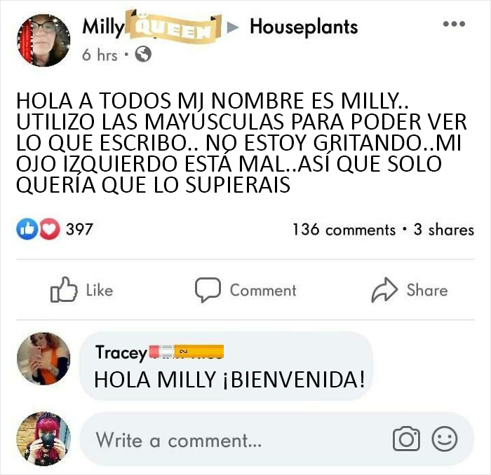 Hola Milly