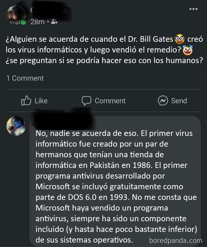 Bill Gates creó el Coronavirus