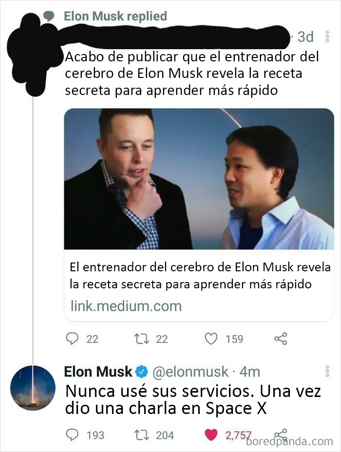 Elon no lo tolera