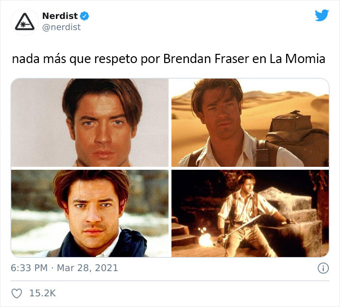 The Internet Just Made Brendan Fraser Go Viral Simply For Being Awesome, And Here Are 30 Of The Best Tweets