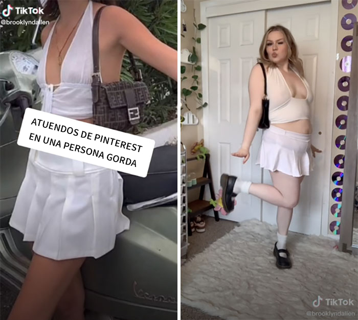 Esta mujer recrea atuendos de moda para mostrar la doble moral de estas tendencias, pero no convence a todos