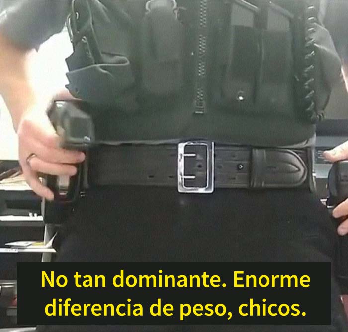 Este policía denuncia a los policías perezosos que pretenden "confundir" pistolas con tasers en este hilo viral