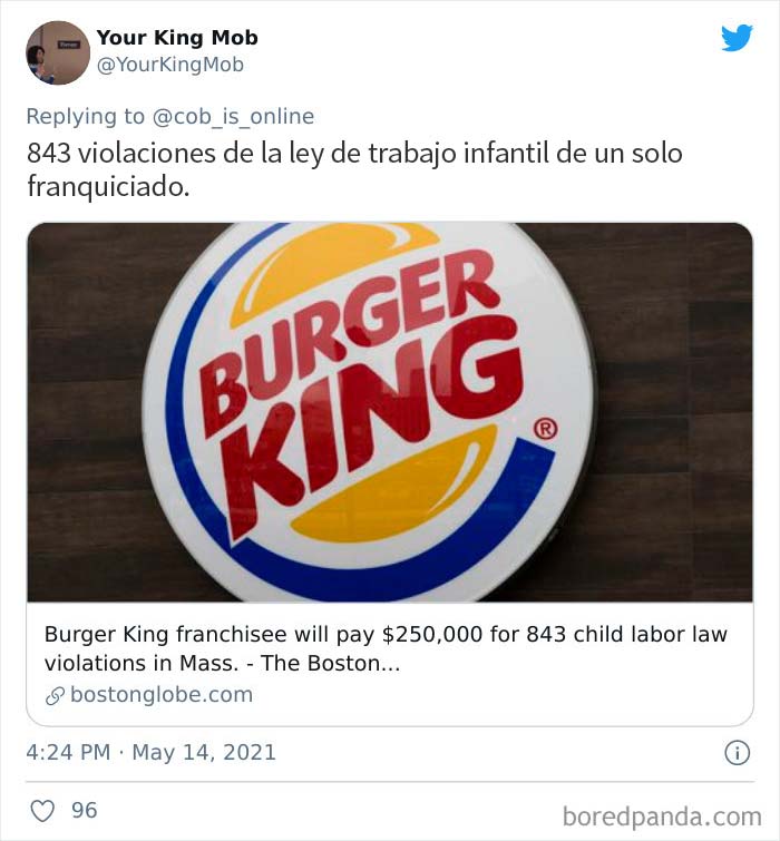 Burger King Posts A Sign Asking Parents Of 14 And 15 Year Olds To Let Them Apply For Jobs And People Are Outraged