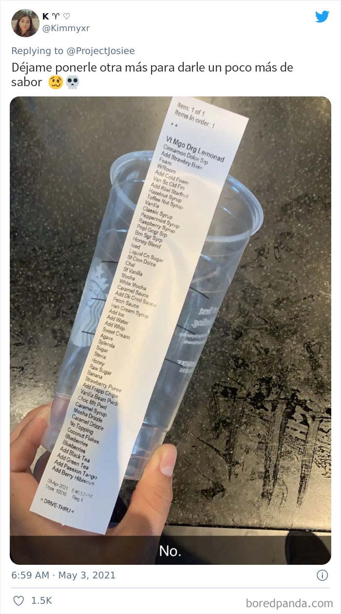 Frustrated Starbucks Baristas Are Shaming Jerk Customers Who Order Drinks That Are 'Very Extra' (30 Pics)