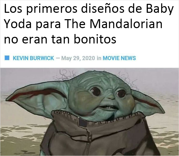 Podría haber odiado aún más al bebé Yoda