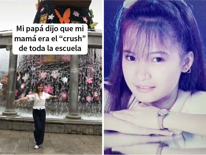 26 Times Kids Realized Their Parents Were Cooler Than Them And Shared These Pics For A New TikTok Challenge