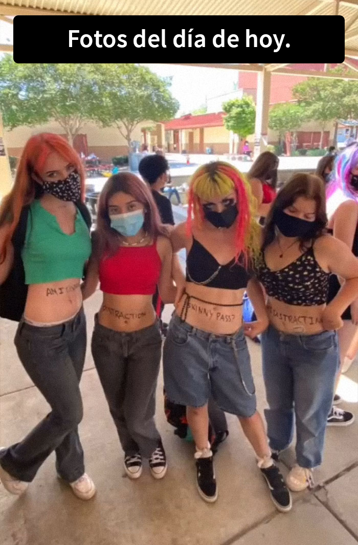 “Enseñen a los chicos a concentrarse y no a las chicas a cubrirse”: Esta protesta de adolescentes contra el código de vestimenta "sexista" se vuelve viral