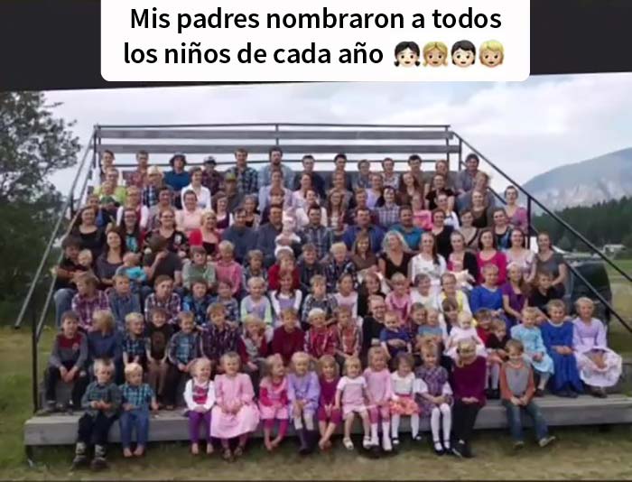 Este chico comparte cómo es vivir con 27 madres y 150 hermanos