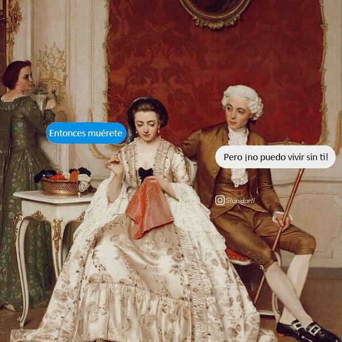 Artist Gives Captions To Paintings, And It’s Somewhat Deep And Funny (30 Pics)