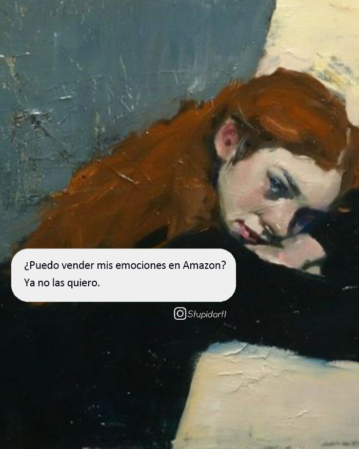 Artist Gives Captions To Paintings, And It’s Somewhat Deep And Funny (30 Pics)