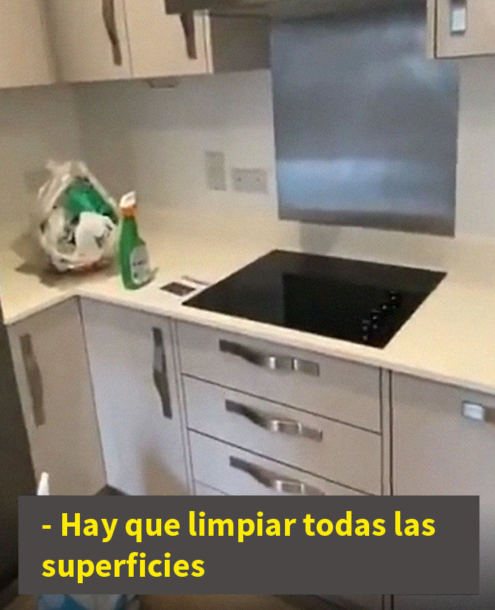 Este vídeo viral muestra a una casera quejándose de que su apartamento está "asqueroso" cuando está claramente impoluto