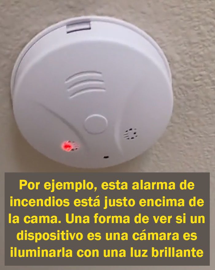 Este hombre comparte c&oacute;mo inspecciona los Airbnbs en busca de c&aacute;maras ocultas y comparte sus posibles escondites