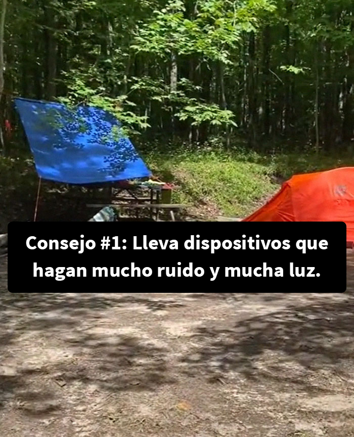 Esta tiktoker habla sobre 10 cosas que deber&iacute;as saber &ldquo;si eres mujer y te vas de acampada sola&rdquo;