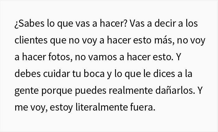 Mira c&oacute;mo esta modelo destruye a un fot&oacute;grafo que le sugiri&oacute; que no comiera durante 2 semanas