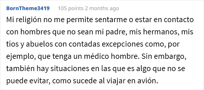 Este chico se negó a cambiar de asiento en el avión cuando una mujer le pidió que lo hiciera por "razones religiosas" y desata un drama a bordo