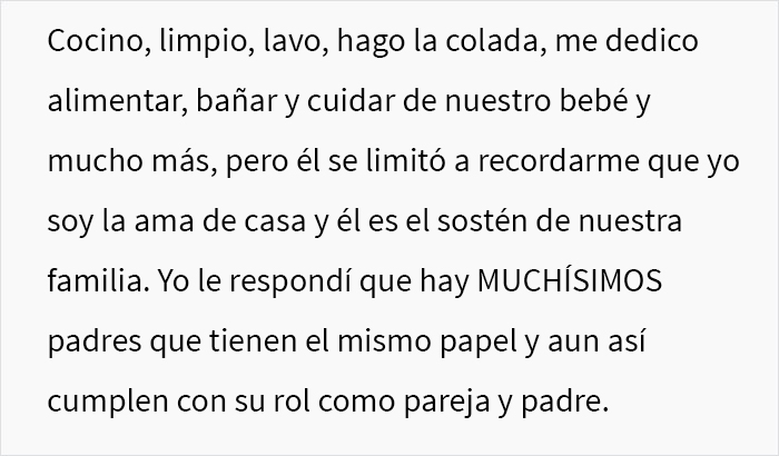 Este hombre rega&ntilde;a a su esposa (y madre de sus 3 hijos) por no cuidar de su apariencia y ella decide ponerlo en su lugar durante una cena familiar