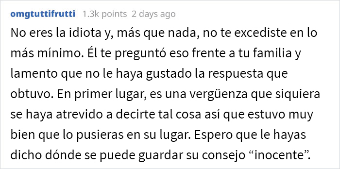 Este hombre rega&ntilde;a a su esposa (y madre de sus 3 hijos) por no cuidar de su apariencia y ella decide ponerlo en su lugar durante una cena familiar