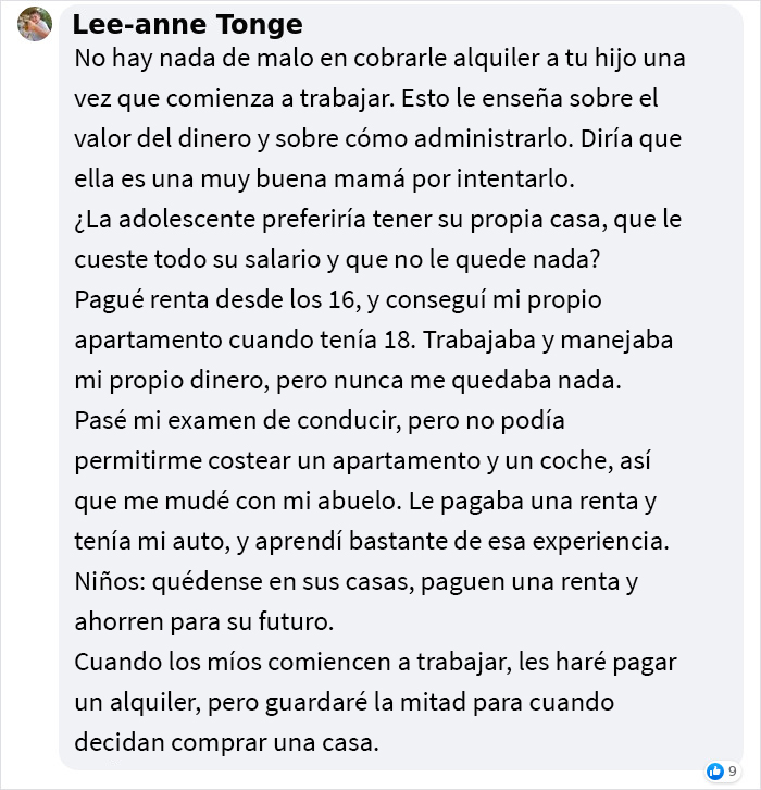 Esta madre le pidió a su hija adolescente trabajadora que comenzara a contribuir con los gastos del hogar, y ahora se siente “la peor mamá del mundo” Esta madre le pidió a su hija adolescente trabajadora que comenzara a contribuir con los gastos del hogar, y ahora se siente “la peor mamá del mundo”