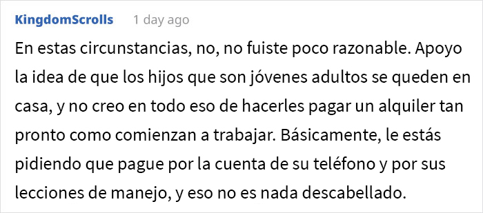 Esta madre le pidió a su hija adolescente trabajadora que comenzara a contribuir con los gastos del hogar, y ahora se siente “la peor mamá del mundo” Esta madre le pidió a su hija adolescente trabajadora que comenzara a contribuir con los gastos del hogar, y ahora se siente “la peor mamá del mundo”