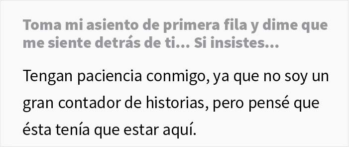 Una Karen roba los asientos a esta familia en un partido de f&uacute;tbol y les dice que se coloquen detr&aacute;s de ella, pero se arrepinti&oacute; enseguida