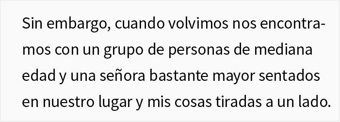 Una Karen roba los asientos a esta familia en un partido de f&uacute;tbol y les dice que se coloquen detr&aacute;s de ella, pero se arrepinti&oacute; enseguida
