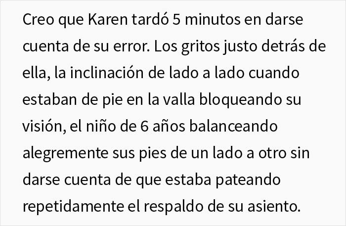 Una Karen roba los asientos a esta familia en un partido de f&uacute;tbol y les dice que se coloquen detr&aacute;s de ella, pero se arrepinti&oacute; enseguida