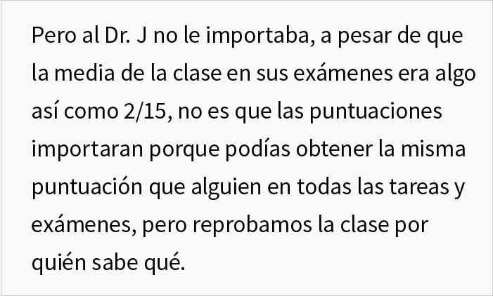 Este estudiante se veng&oacute; de su profesor perezoso tras suspender injustamente a la mitad de la clase