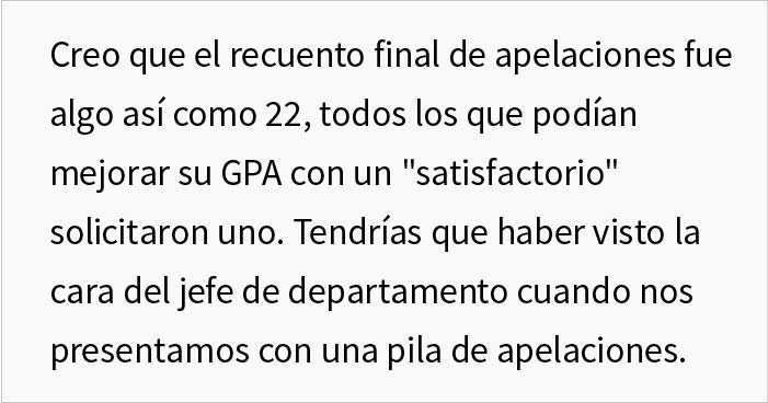 Este estudiante se veng&oacute; de su profesor perezoso tras suspender injustamente a la mitad de la clase