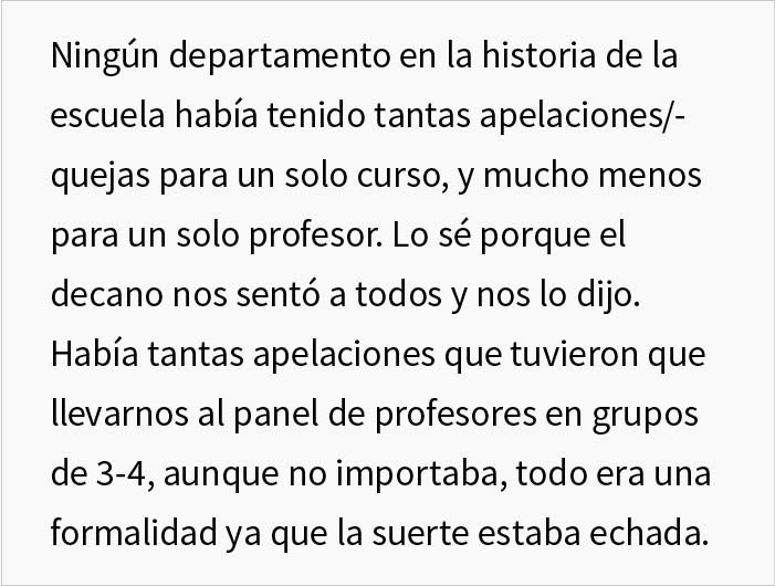 Este estudiante se veng&oacute; de su profesor perezoso tras suspender injustamente a la mitad de la clase