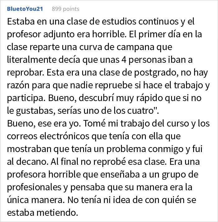 Este estudiante se veng&oacute; de su profesor perezoso tras suspender injustamente a la mitad de la clase