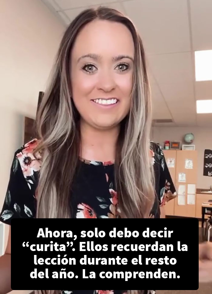 &ldquo;Solo con decir &lsquo;ap&oacute;sito&rsquo; saben a qu&eacute; me refiero&rdquo;: esta profesora explic&oacute; a sus estudiantes por qu&eacute; no todos pueden ser tratados igual
