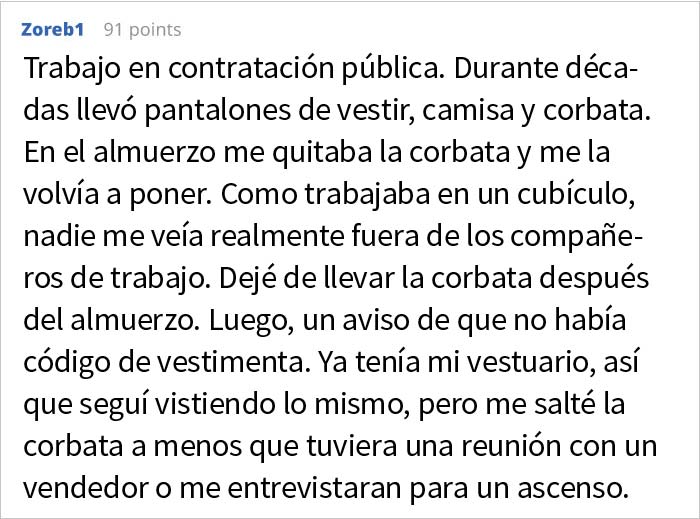 Piden a un ingeniero que no vuelva a la reunión sin llevar camisa blanca y lo cumple con tanta malicia que gana la discusión Piden a un ingeniero que no vuelva a la reunión sin llevar camisa blanca y lo cumple con tanta malicia que gana la discusión