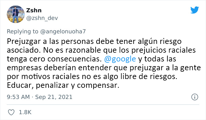 Alguien llam&oacute; a seguridad contra un empleado negro de Google, y otras personas comparten sus historias de discriminaci&oacute;n similares