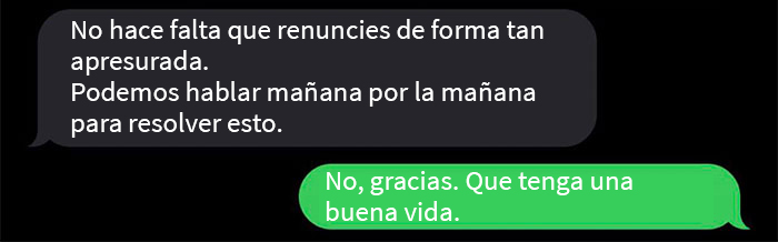 Este jefe critica a un empleado con fractura &oacute;sea por sentarse en un taburete, pero cambia el tono de inmediato cuando este decide renunciar