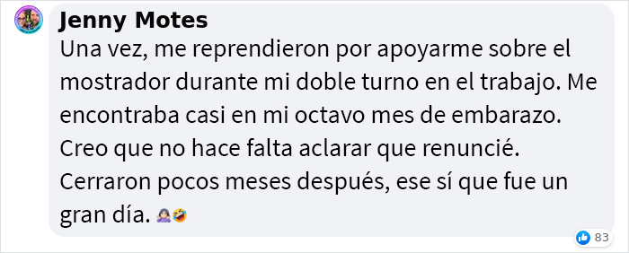 Este jefe critica a un empleado con fractura &oacute;sea por sentarse en un taburete, pero cambia el tono de inmediato cuando este decide renunciar