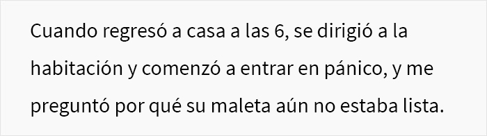 “Él me suplicó, pero le dije que no”: esta mujer preguntó si se equivocó luego de que su esposo perdiera su vuelo porque ella no empacó su maleta “Él me suplicó, pero le dije que no”: esta mujer preguntó si se equivocó luego de que su esposo perdiera su vuelo porque ella no empacó su maleta
