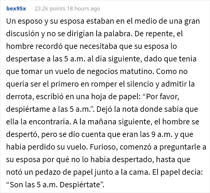 “Él me suplicó, pero le dije que no”: esta mujer preguntó si se equivocó luego de que su esposo perdiera su vuelo porque ella no empacó su maleta “Él me suplicó, pero le dije que no”: esta mujer preguntó si se equivocó luego de que su esposo perdiera su vuelo porque ella no empacó su maleta