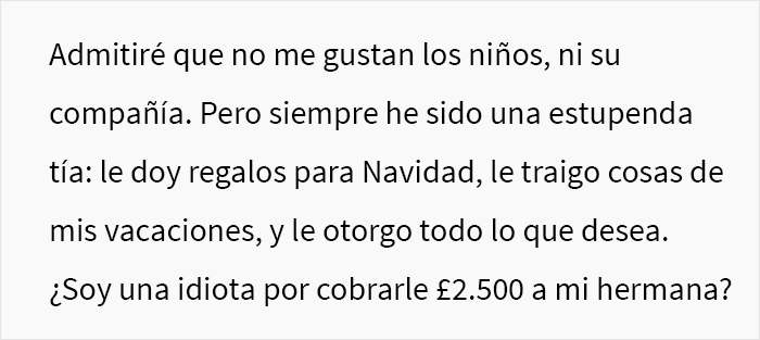 Esta mujer quiso saber si fue una idiota por cobrarle a su hermana $3.400 por una pintura que arruinó su sobrino de 9 años Esta mujer quiso saber si fue una idiota por cobrarle a su hermana $3.400 por una pintura que arruinó su sobrino de 9 años