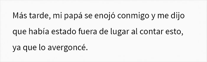 Esta persona paga sus propios estudios universitarios, y avergonz&oacute; a su padre al "anunciarlo" a la familia