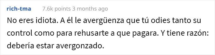 Esta persona paga sus propios estudios universitarios, y avergonz&oacute; a su padre al "anunciarlo" a la familia