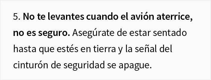 Este auxiliar de vuelo comparte 10 cosas que nunca debes hacer en un avi&oacute;n