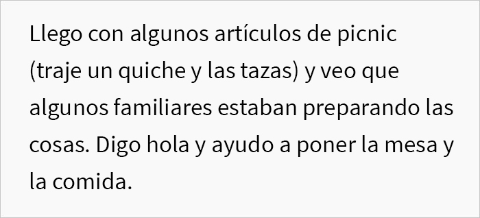 A este chico de 22 a&ntilde;os le pidieron que se sentara en la mesa de los ni&ntilde;os, as&iacute; que tom&oacute; el quiche que trajo y simplemente se fue