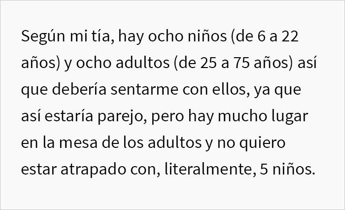 A este chico de 22 a&ntilde;os le pidieron que se sentara en la mesa de los ni&ntilde;os, as&iacute; que tom&oacute; el quiche que trajo y simplemente se fue